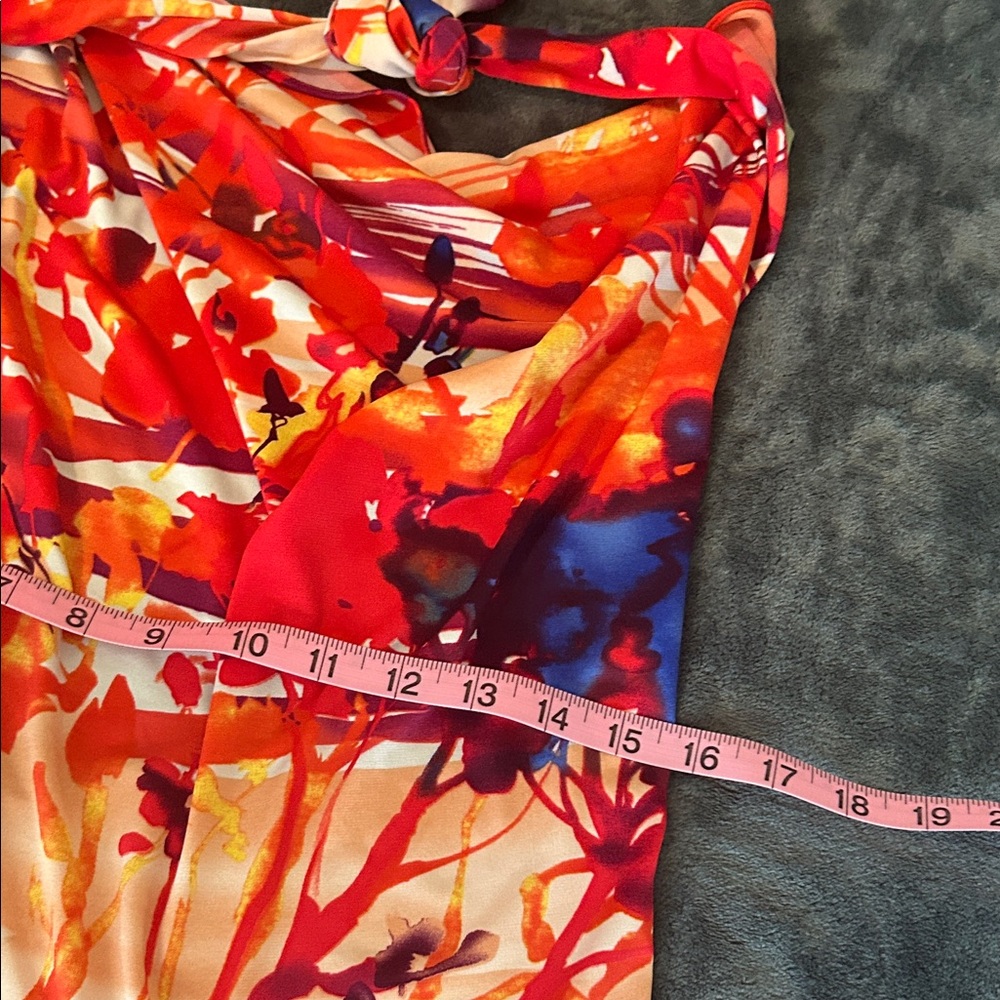 Abi Ferrin Multicolor Abstract Top - Picture 3 of 5
